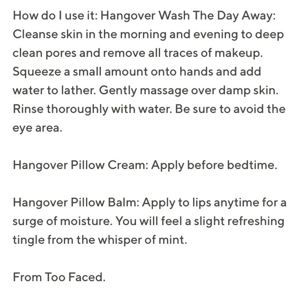 Too Faced Hangover RX Skincare Obsessions Set - Picture 15 of 16